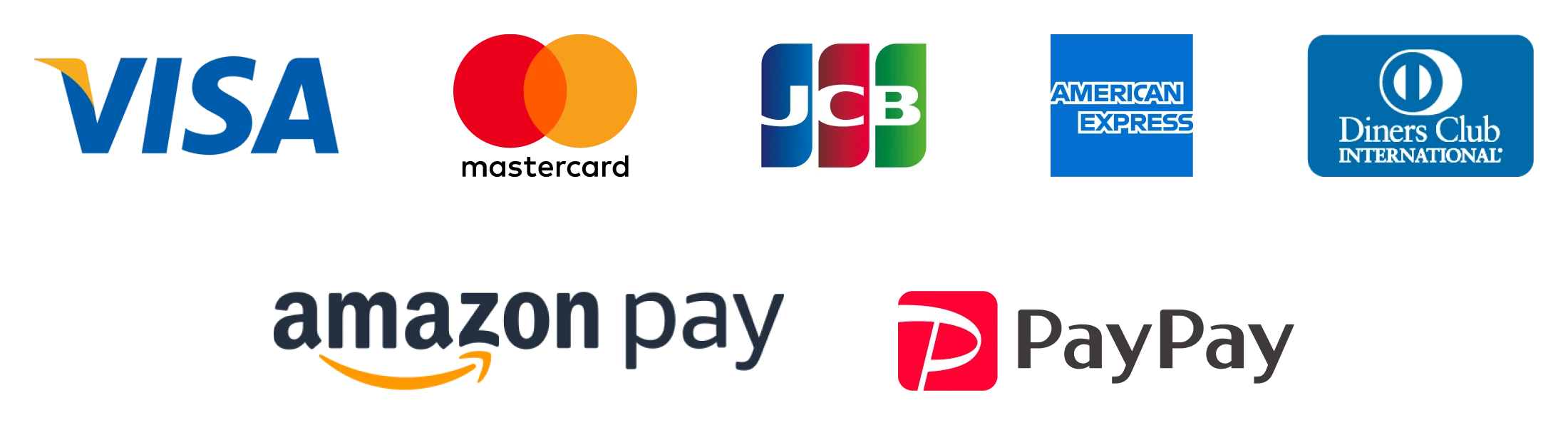 クレジットカードや各種 Pay